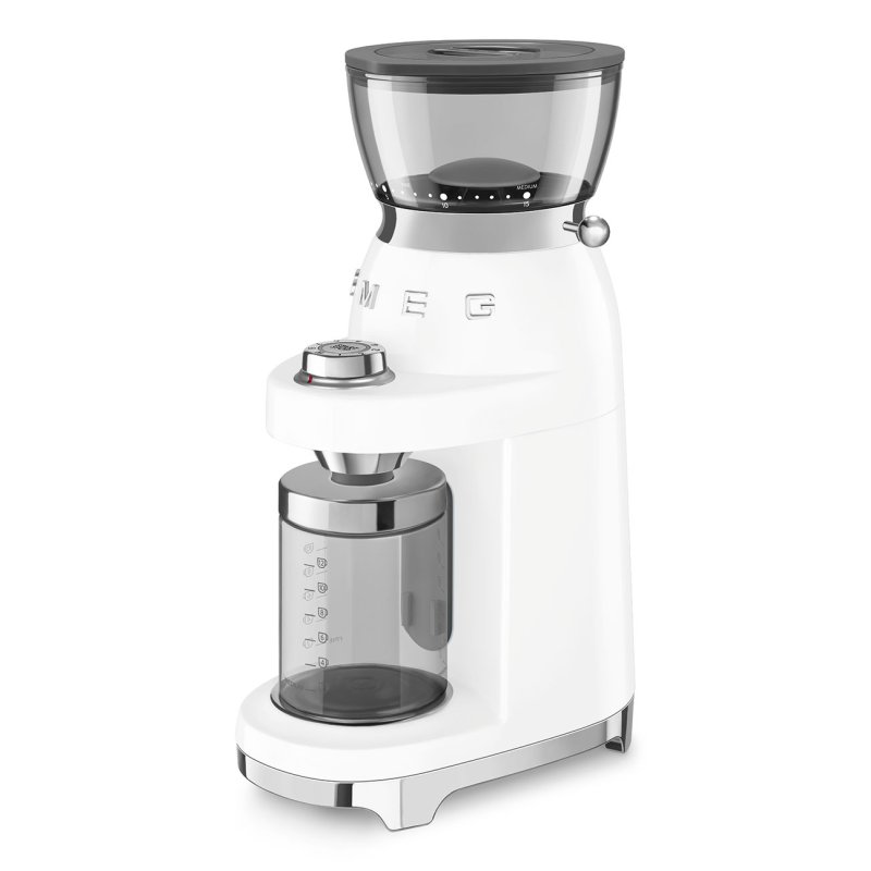 Smeg CGF03WHEU appareil à moudre le café 150 W Blanc