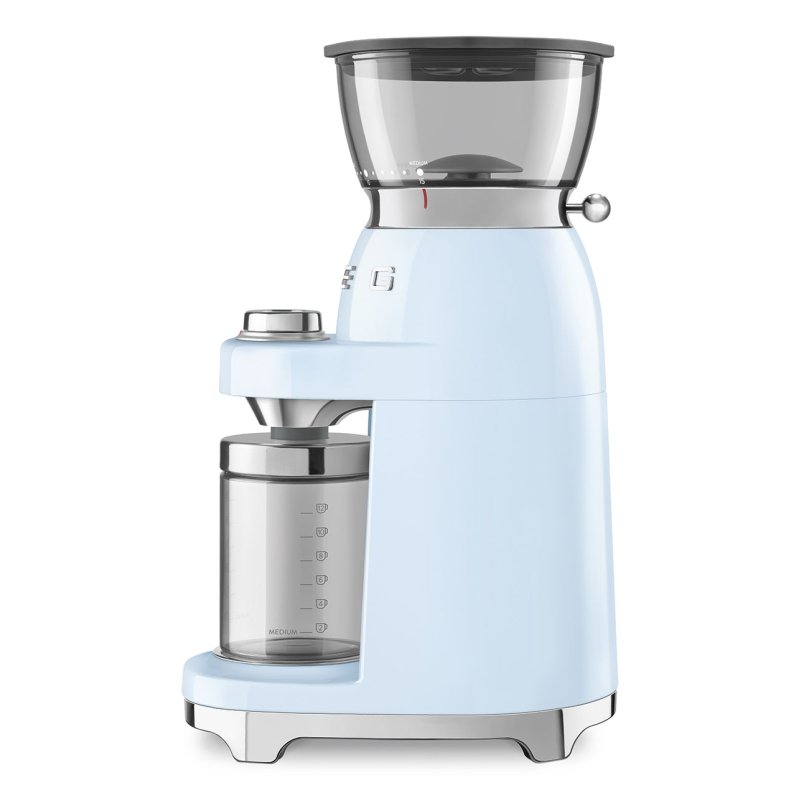 Kaffeemhle CGF03PBEU, 15 Mahlgrade, 240g Bohnenbeh., 150W, Hellblau