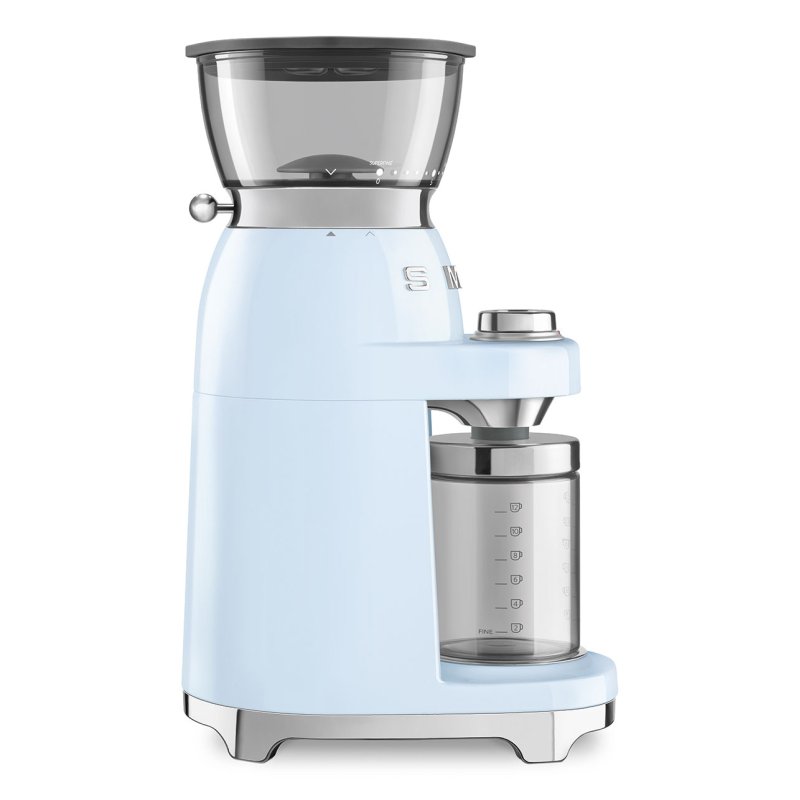 Kaffeemhle CGF03PBEU, 15 Mahlgrade, 240g Bohnenbeh., 150W, Hellblau