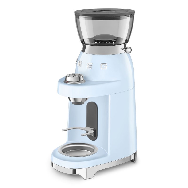 Kaffeemhle CGF03PBEU, 15 Mahlgrade, 240g Bohnenbeh., 150W, Hellblau