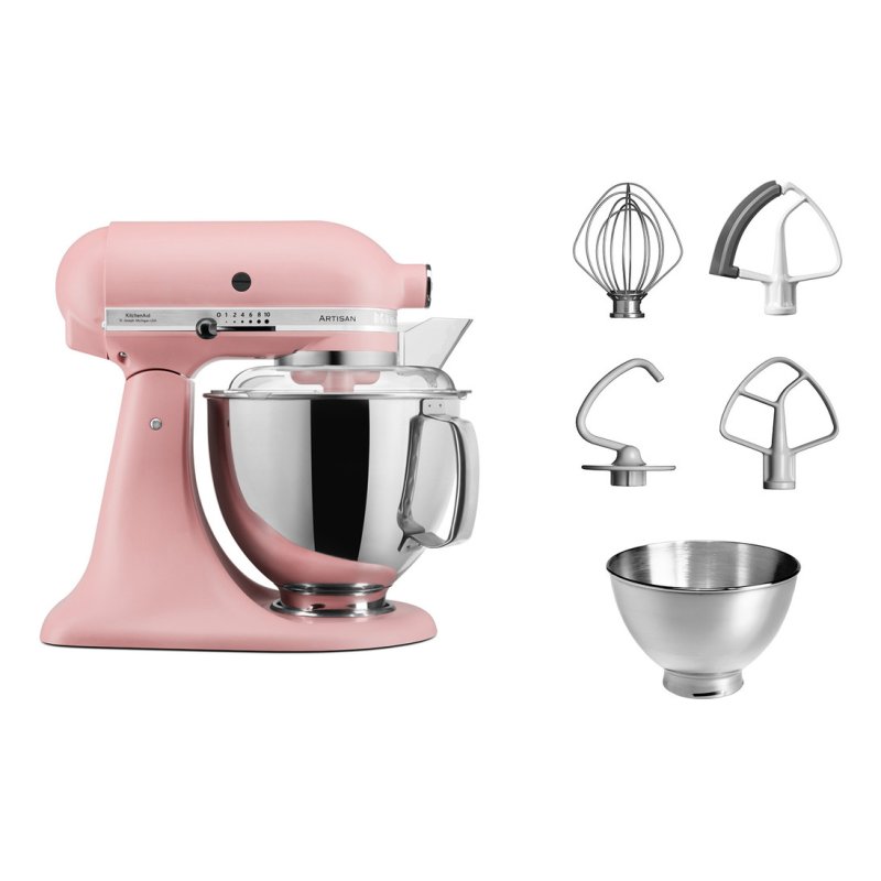 KitchenAid 5KSM175PSEDR Robot mixer 300 W Rose
