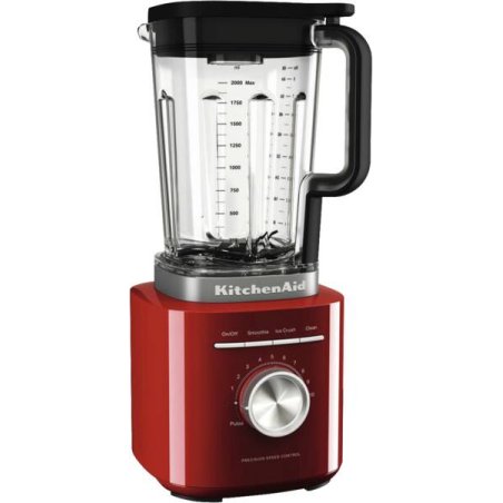 KitchenAid 5KSB2073EER 2 L Mélangeur de table 1200 W Noir, Rouge