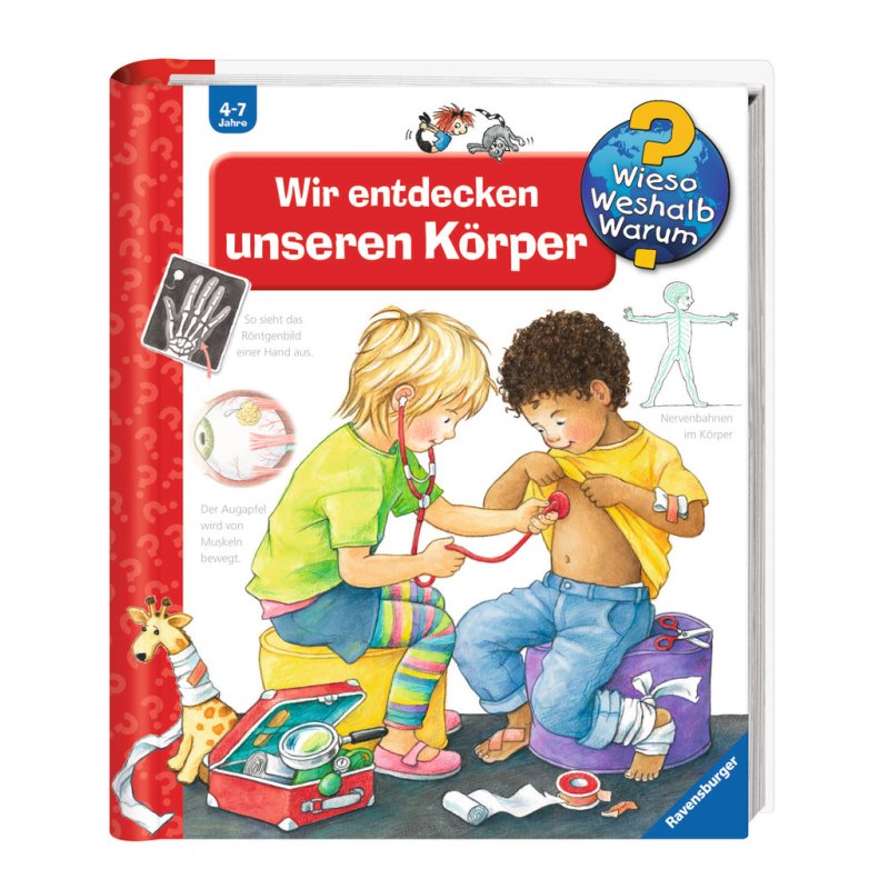 Ravensburger Why? Why? Why? (Vol. 1): Let's Discover Our Bodies