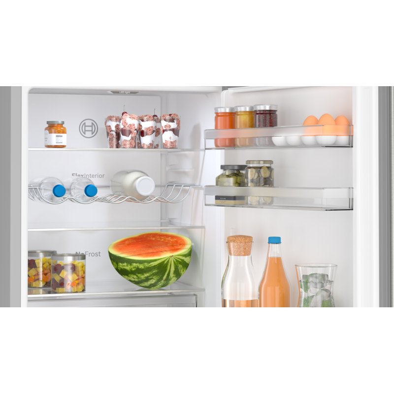 Bosch KGHN36VICT fridge-freezer Built-in 321 L Stainless steel