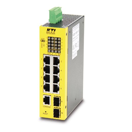 KTI KGS-1060-HP/B SWITCH INDUSTRIEL 10P PoE