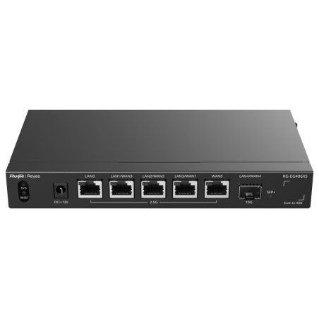ROUTER RUIJIE REYEE RG-EG406XS 6-PORT MULTI-GIGABIT CLOUD MANAGED