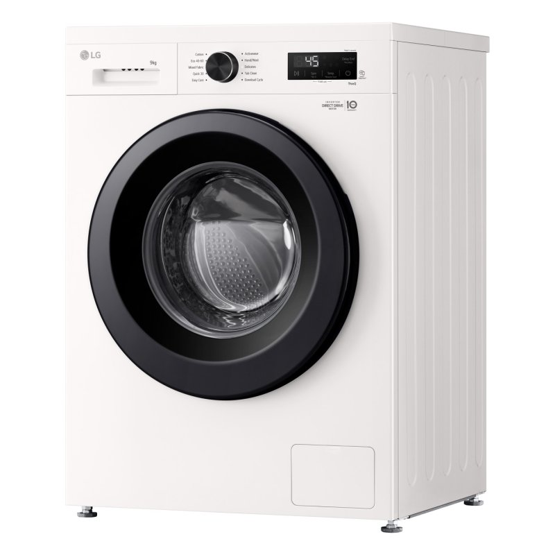 LG F4X1009NWK washing machine Front-load 9 kg 1310 RPM White