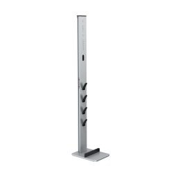 XAVAX - Stand Organizer Vacuum Cleaner - Black/Silver