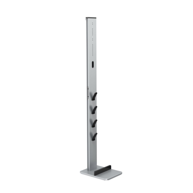 XAVAX - Stand Organizer Vacuum Cleaner - Black/Silver