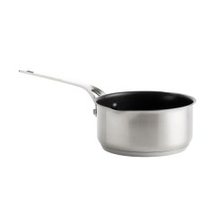 KitchenAid - Stainless Steel Sheet Saucepan with 2 Spouts - Silver - 16 cm