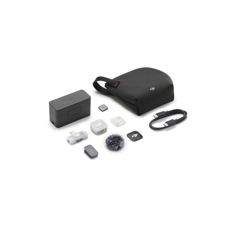 DJI - Mic Mini 2 (1 TX 1 Mobile RX Charging Case)