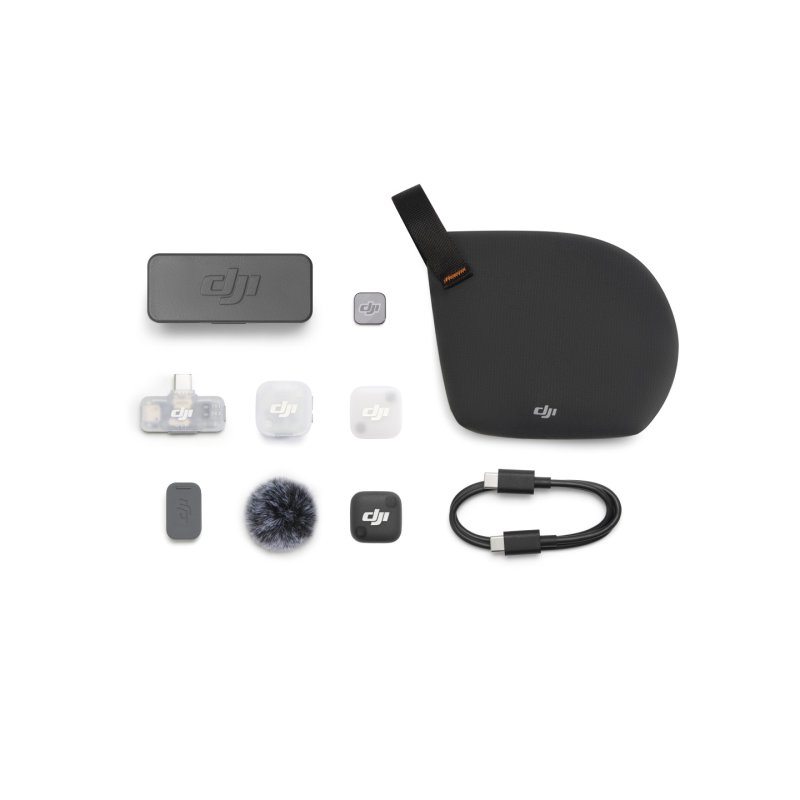 DJI - Mic Mini 2 (1 TX 1 Mobile RX Charging Case)