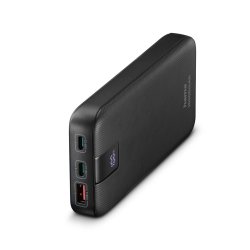 Hama 00201718 banque d'alimentation électrique Lithium Polymère (LiPo) 10000 mAh Anthracite