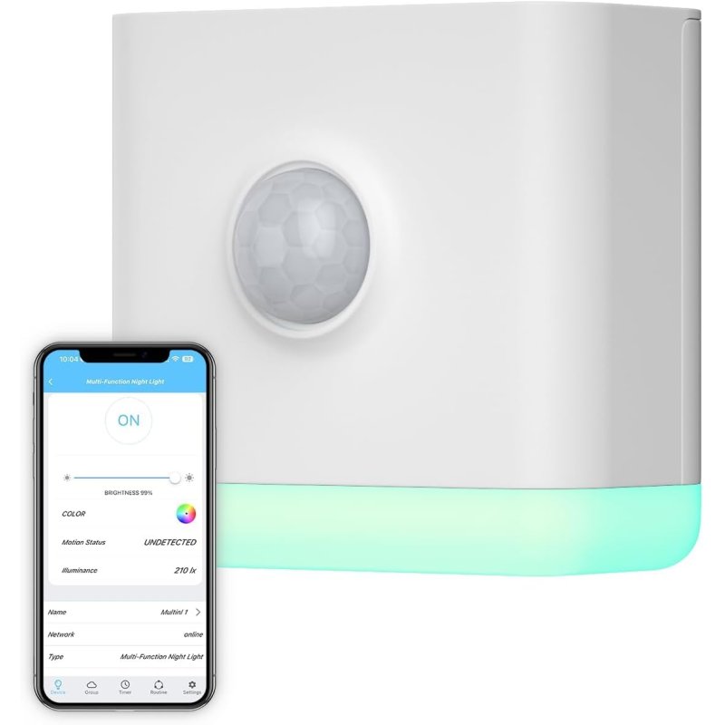 ThirdReality Multi-Function Night Light (Type-F) – Smart Motion & Ambient Sensor