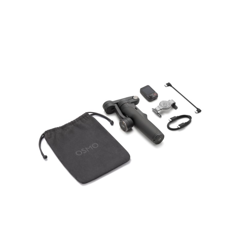 DJI Osmo Mobile 8P Standard Combo Stabilisateur de caméra de smartphone Noir