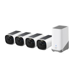 Eufy eufyCam E40 4-Cam Kit HomeBase S380 Balle (forme) Caméra de sécurité IP Intérieure et extérieure 2880 x