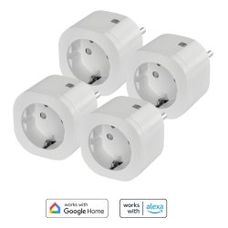 omajin by Netatmo Bundle x4 smart plug 3680 W White