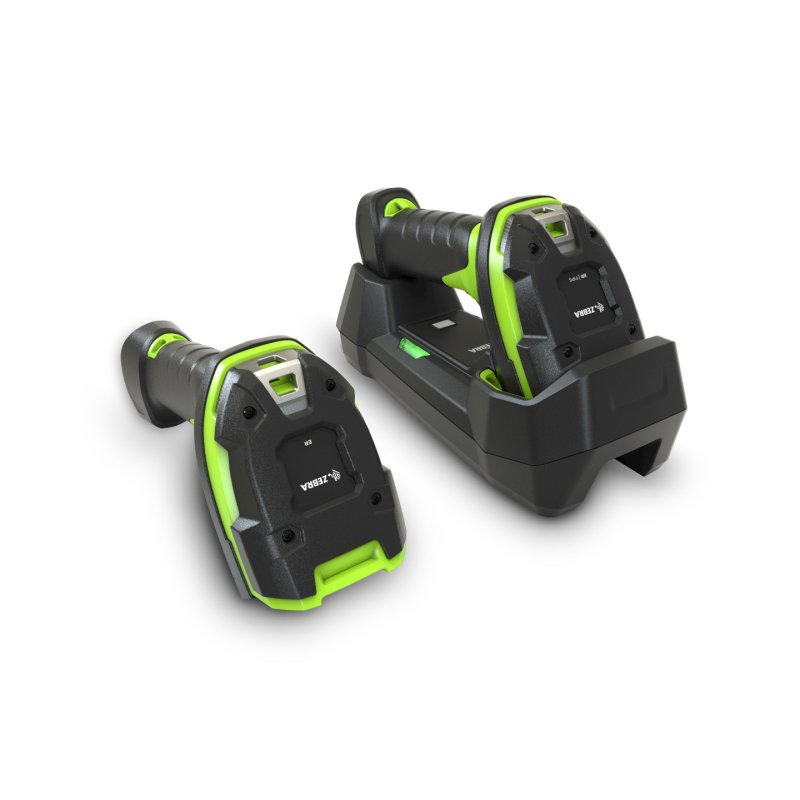 Zebra LI3678-ER Lecteur de code barre portable 1D Noir, Vert