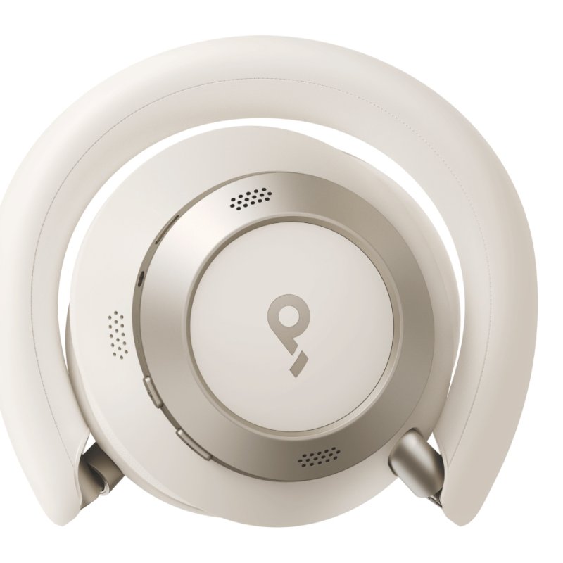 Soundcore Space One Pro Casque Sans fil Arceau Appels/Musique Bluetooth Blanc