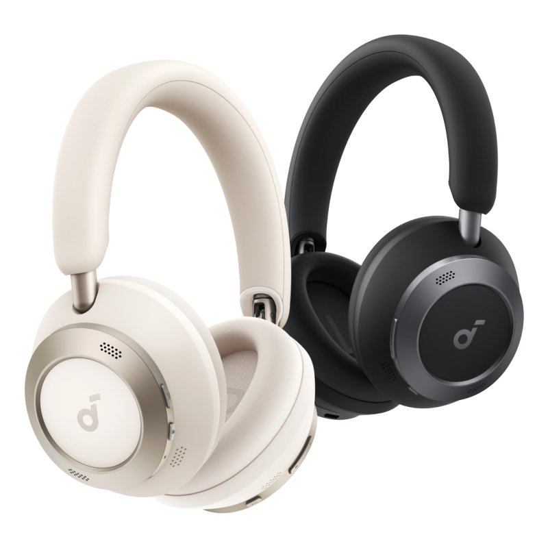 Soundcore Space One Pro Headset Wireless Head-band Calls/Music Bluetooth White