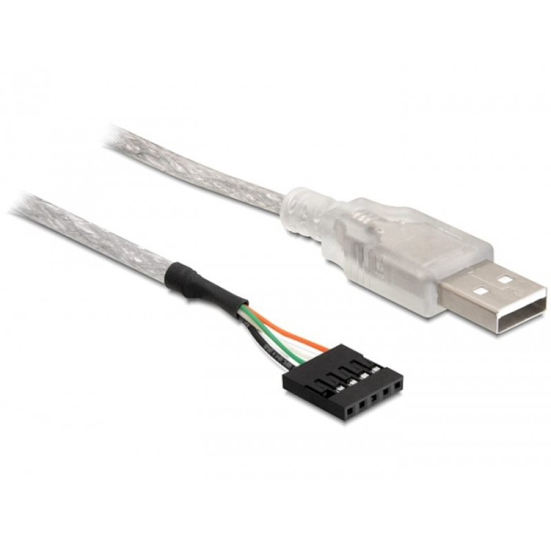 DELOCK Kabel USB 2.0-A St Pfost. 70 cm