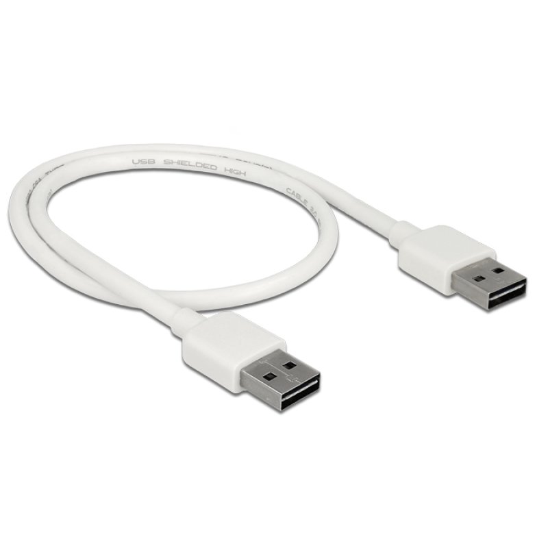 DeLOCK 85192 câble USB USB 2.0 0,5 m USB A 0,48 Gbit/s Blanc