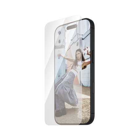PanzerGlass SAFE. by Screen Protector iPhone 16 Plus | 15 Plus | Ultra-Wide Fit Protection d'écran transparent Apple