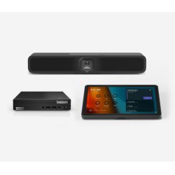 Logitech Entry-Level Small Room Solution for Microsoft Teams Rooms on Windows video conferencing system Group video