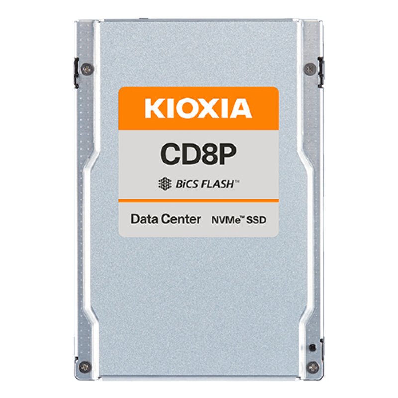 Kioxia CD8P-R 1.92 TB 2.5" PCI Express 5.0 NVMe BiCS FLASH TLC