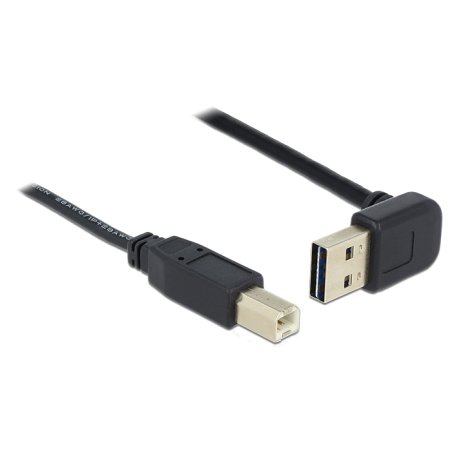 DeLOCK 85183 câble USB USB 2.0 0,5 m USB A USB B 0,48 Gbit/s Noir