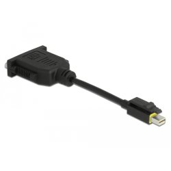 DeLOCK 65979 video cable adapter 0.15 m Mini DisplayPort DVI Black