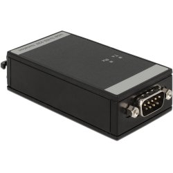 DeLOCK 62502 changeur de genre de câble RS-232 Mini USB 2.0 B Noir