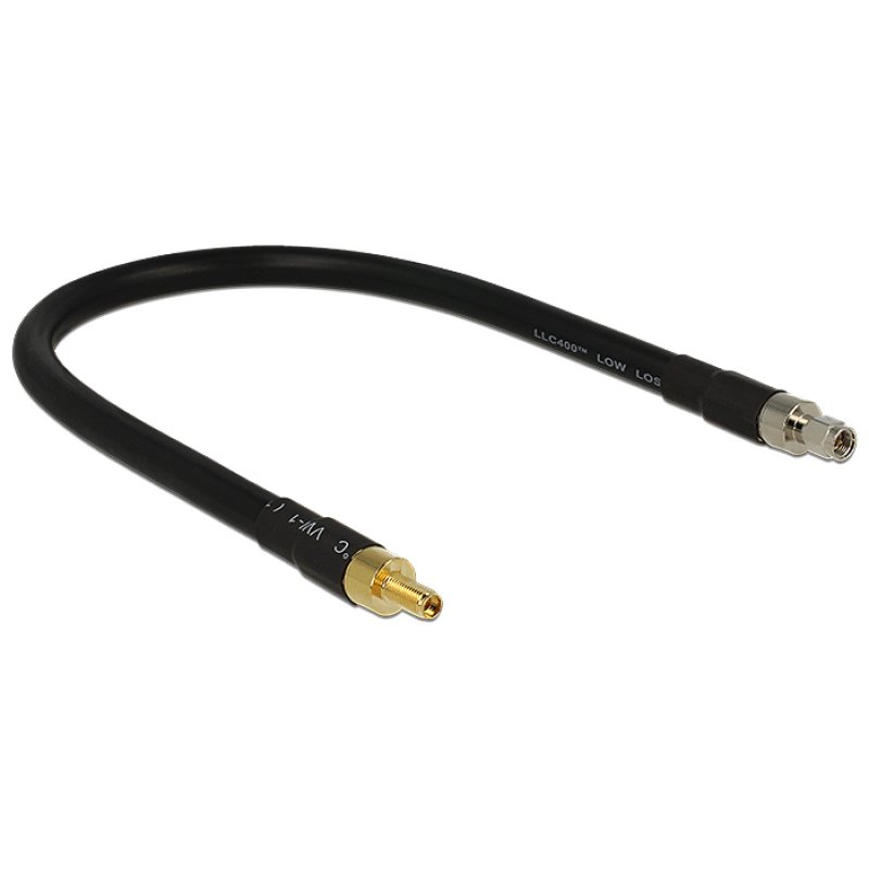 DELOCK HF SMA Stecker SMA Buchse 0.4 m CFD400 low loss