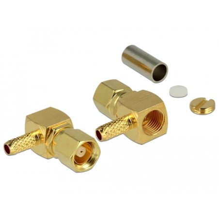 DeLOCK 65860 coaxial connector SMC 50 Ω