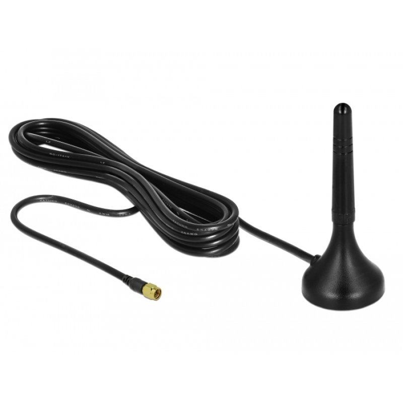 DeLOCK 12583 network antenna Omni-directional antenna SMA 2 dBi