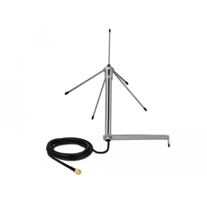 DeLOCK 12565 network antenna Omni-directional antenna SMA 3 dBi