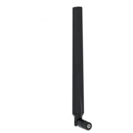 DELOCK LTE Antenne SMA Stecker 1.9-2.3dBi omnidirektional mit Kippgelenk schwarz
