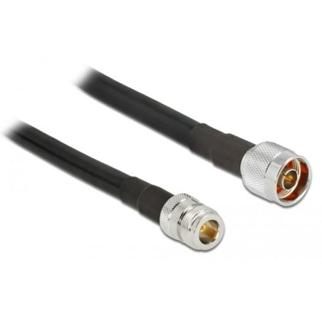 DeLOCK Câble d'antenne N mâle N femelle CFD400 LLC400 10 m faible perte étanche