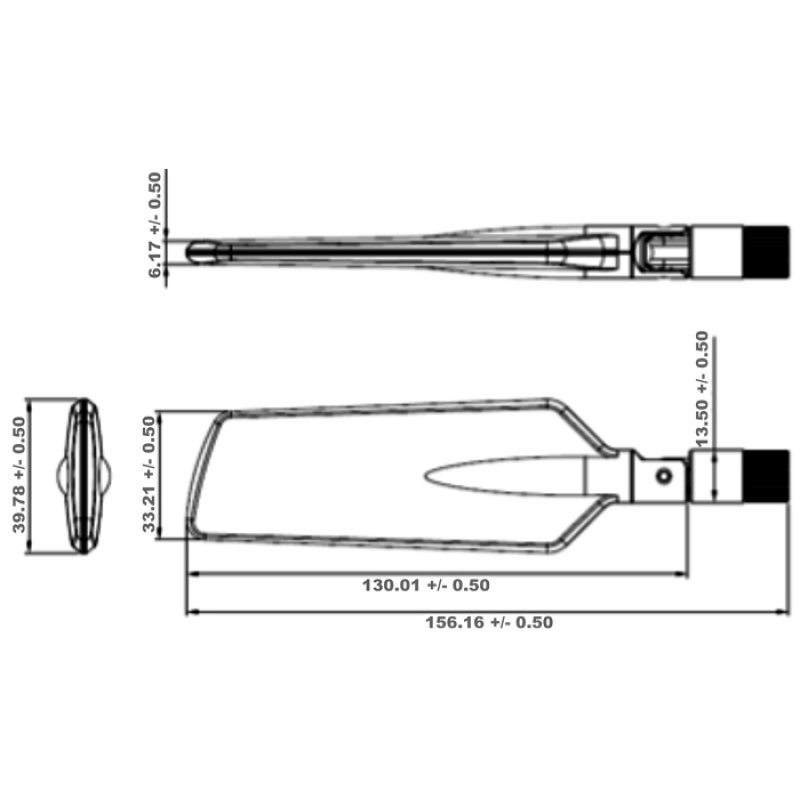 DeLOCK 12409 network antenna Omni-directional antenna RP-SMA 4 dBi