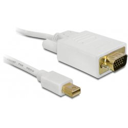 DELOCK Kabel DP mini St VGA St 3m weiss