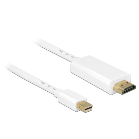 DELOCK Kabel mini DisplayPort 1.1 Stecker HDMI-A Stecker 3 m weis