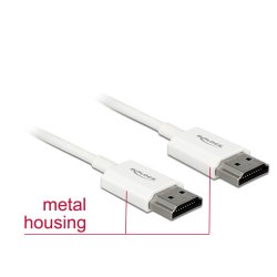 DeLOCK 85139 câble HDMI 4,5 m HDMI Type A (Standard) Blanc