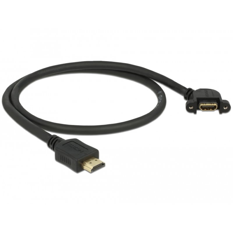 DeLOCK 85467 HDMI cable 0.5 m HDMI Type A (Standard) Black