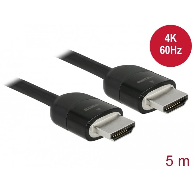 DELOCK Premium HDMI Kabel 4K 60 Hz 5 m