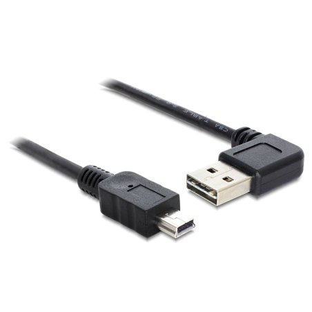 DeLOCK 3m USB 2.0 A - miniUSB m/m câble USB USB A Mini-USB A Noir