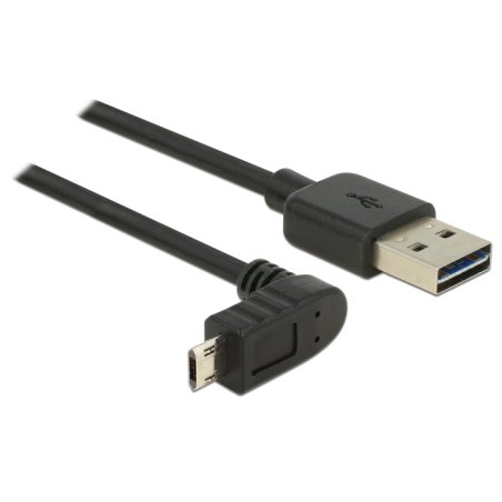 DeLOCK 83849 USB cable USB 2.0 0.5 m USB A Micro-USB B Black