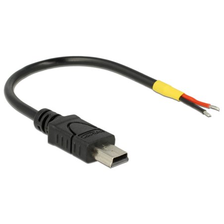 DeLOCK 85251 câble USB USB 2.0 0,1 m Mini-USB B Noir