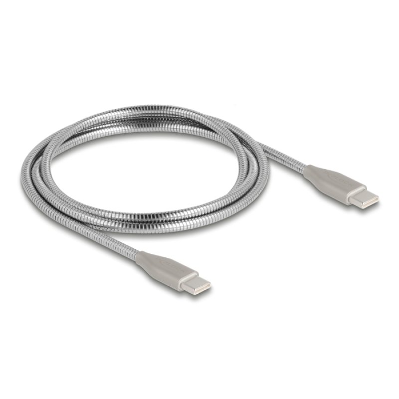 DeLOCK 81259 câble USB USB 2.0 1 m USB C 60 W Argent