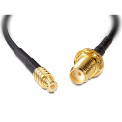 DeLOCK 88578 coaxial cable 0.2 m Black