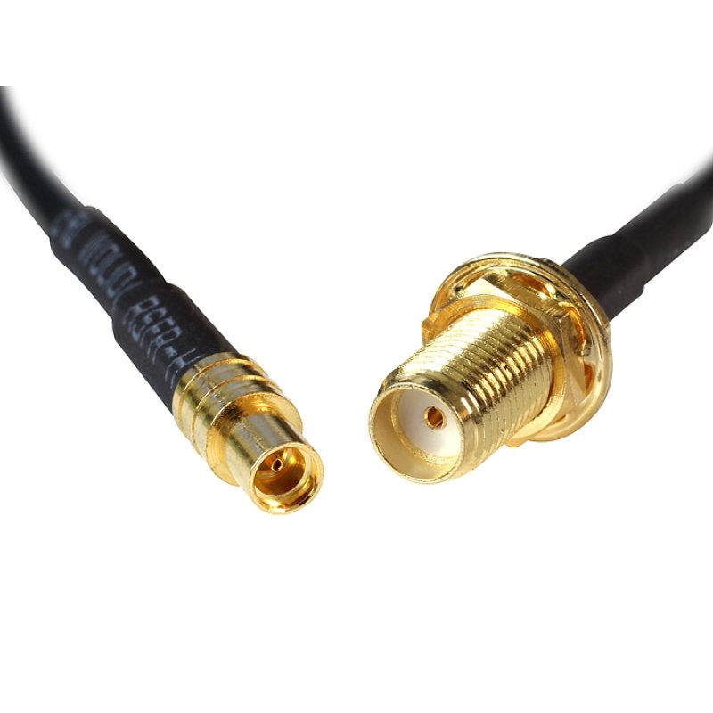 DeLOCK 88579 câble coaxial 0,2 m Noir